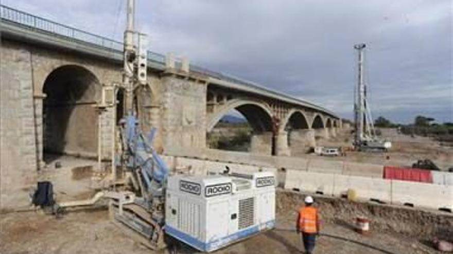 Comienzan el nuevo puente sobre el Millars