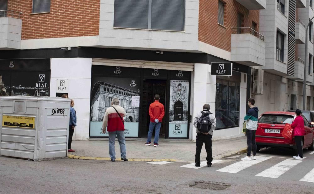 Día de Sant Josep en Xàtiva por el confinamiento por coronavirus