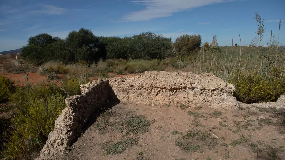 Trabajos para evitar el colapso de un yacimiento romano en Playa Honda