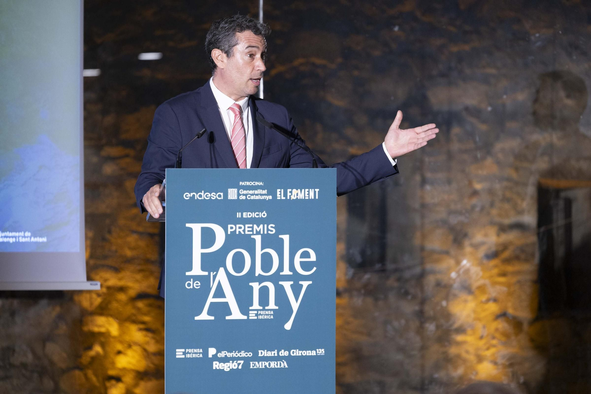Les imatges dels Premis Poble de l’Any 2024 al Castell de Calonge