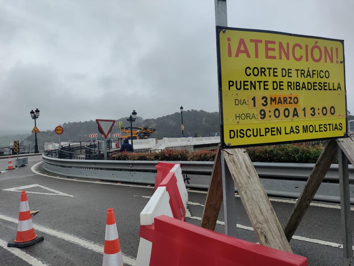 Los vecinos de Ribadesella, de cabeza por las obras del puente