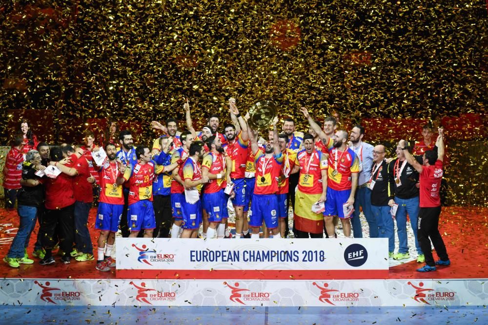 España, campeona de Europa de balonmano
