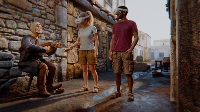 Así es 'Compostella Expeditio', la experiencia inmersiva que permite viajar 800 años atrás y recorrer el Santiago medieval