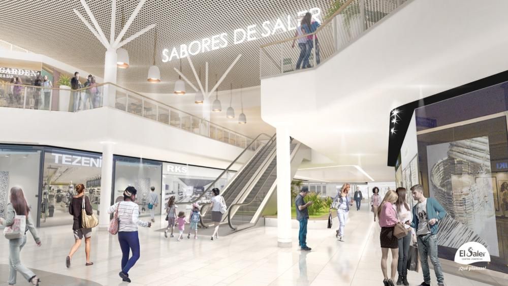 Así será el nuevo Centro Comercial El Saler tras su reforma