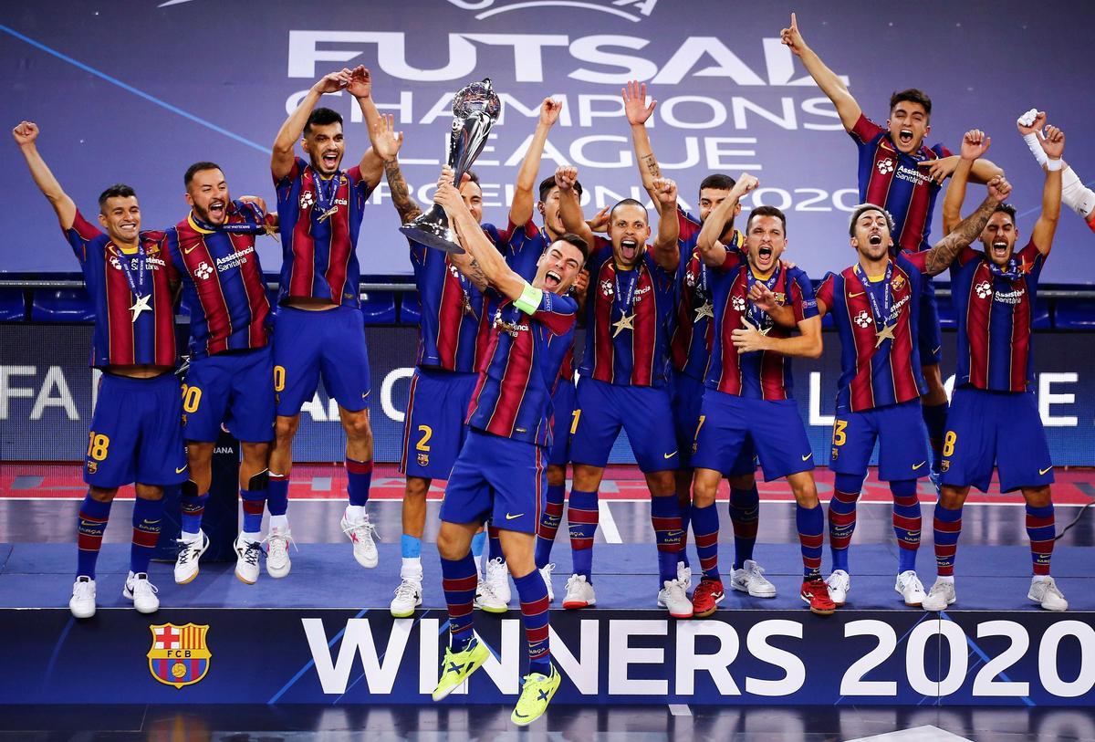 El Barça ganó la Champions 2019-20 en el Palau