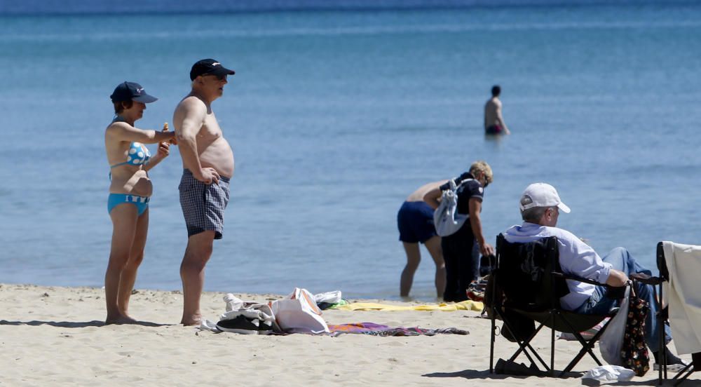 Las temperaturas llegan a los 26 grados