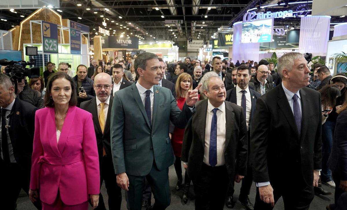 Pedro Sánchez en Fitur 2025