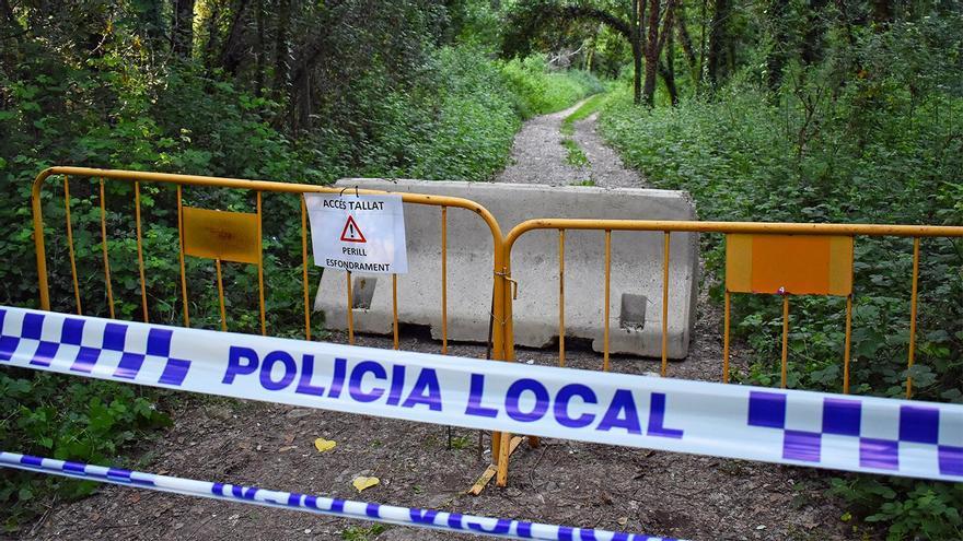 Restringit l&#039;accés als camins del Pla de Reguant de Súria afectats per l’aparició d’una bòfia