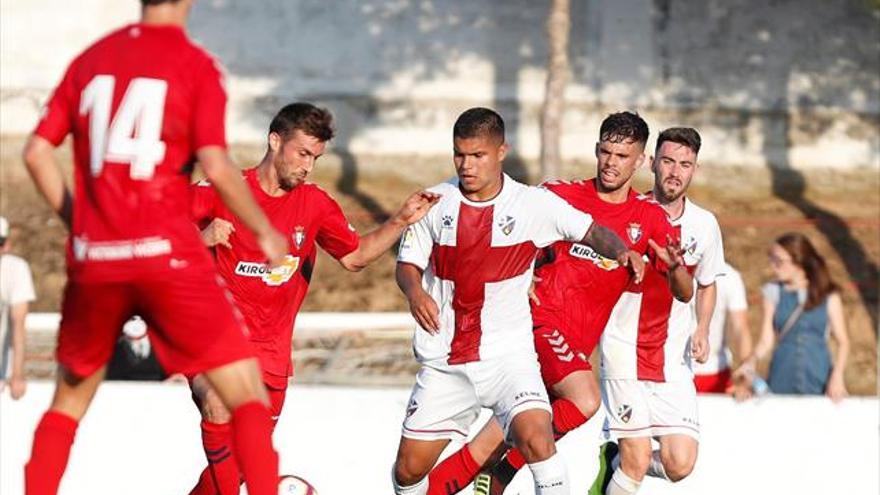 El Huesca mide su progresión en otra prueba ante el Numancia