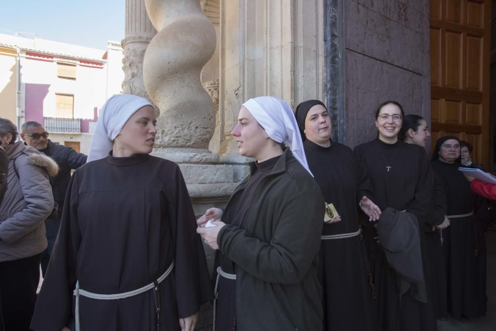 Las reliquias de Santa Teresa del Niño Jesús ya están en el monasterio de Santa Faz.