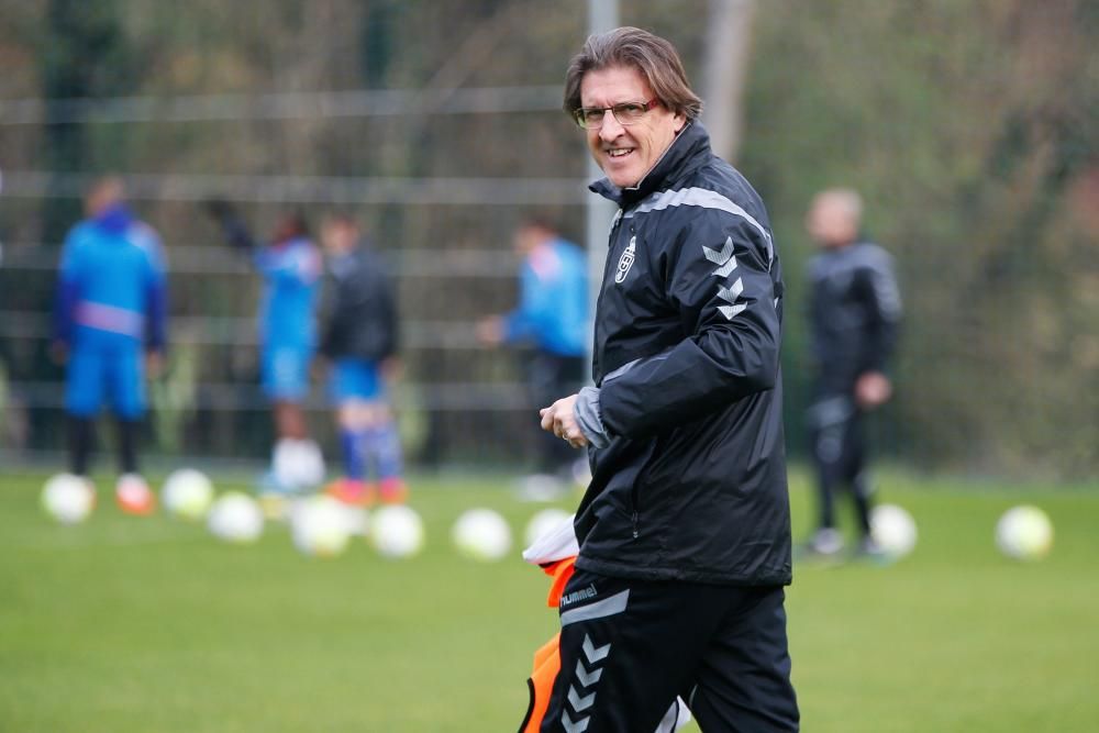 Entrenamiento del Real Oviedo