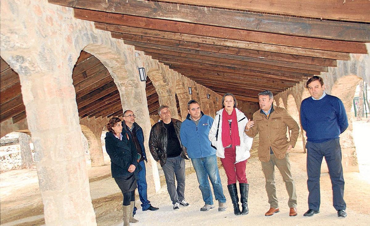 Xàbia cubre con unos dos mil cañizos el riurau de l'Arnauda