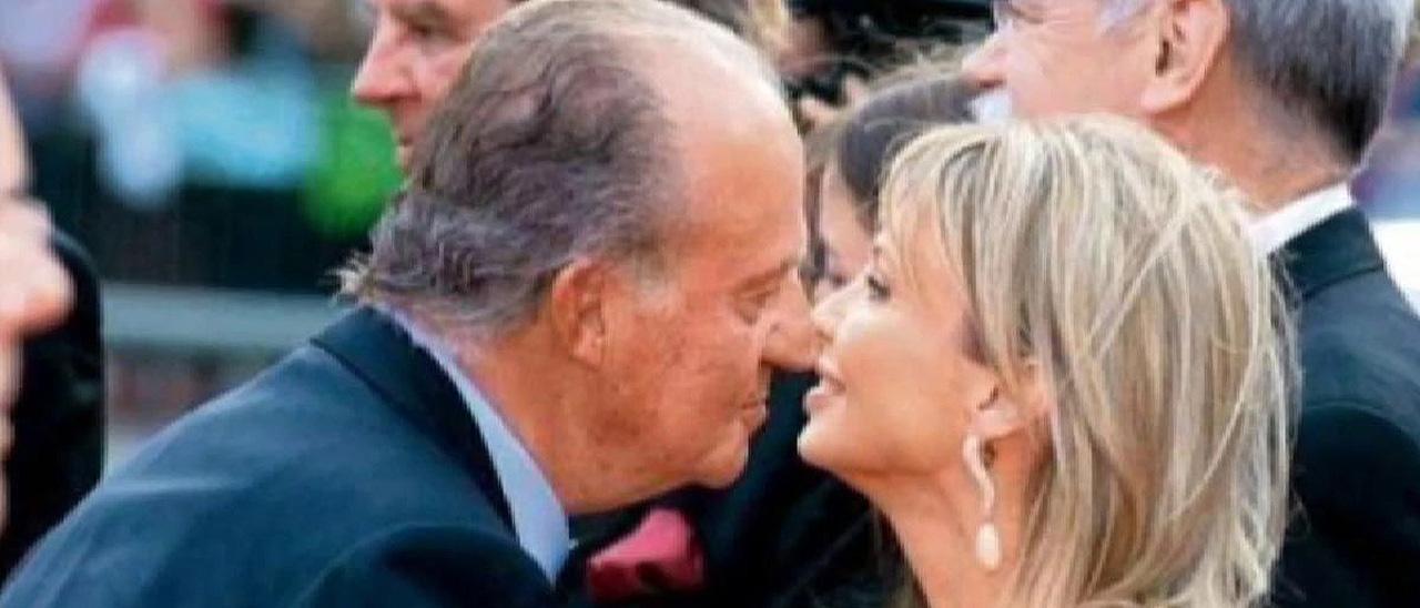 El rey Juan Carlos I y Corinna zu Sayn-Wittgenstein.