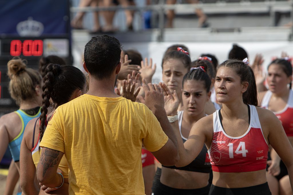 Campeonato de balonmano playa en La Manga