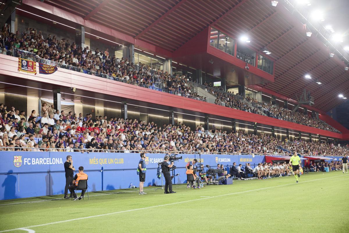 El Estadi Johan Cruyff, en el último Trofeu Joan Gamper