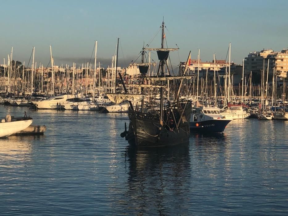 El barco histórico permanecerá atracado en aguas de la bahía de Torrevieja para ser visitado hasta el 22 de abril