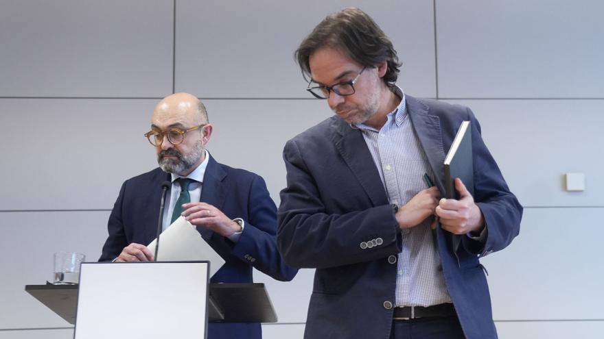 Los presidentes de Renfe y Adif no concretan cuándo puede volver la normalidad al servicio de Rodalies