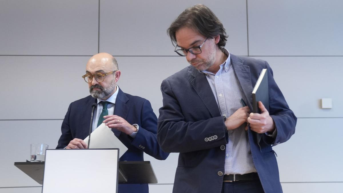 Los presidentes de Renfe y Adif no concretan cuándo puede volver la normalidad al servicio de Rodalies