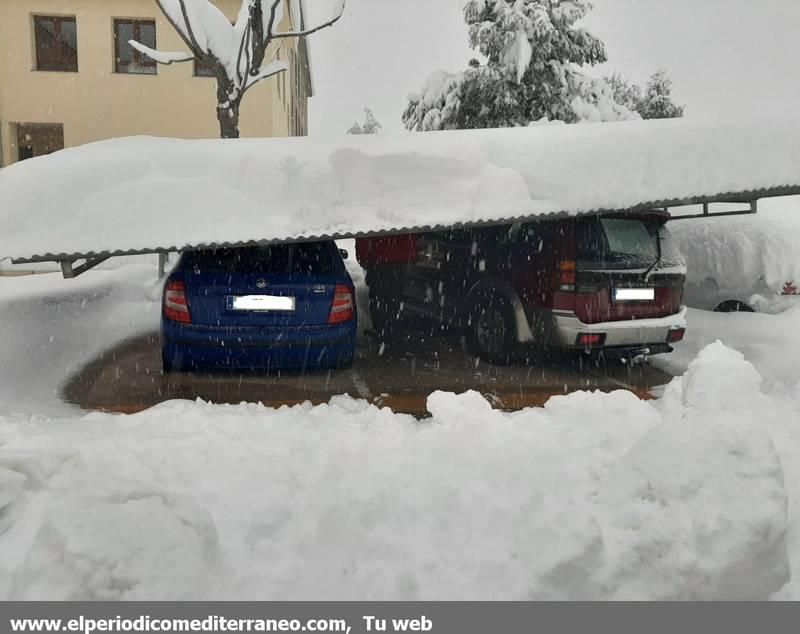 Espectaculares imágenes de las nevadas