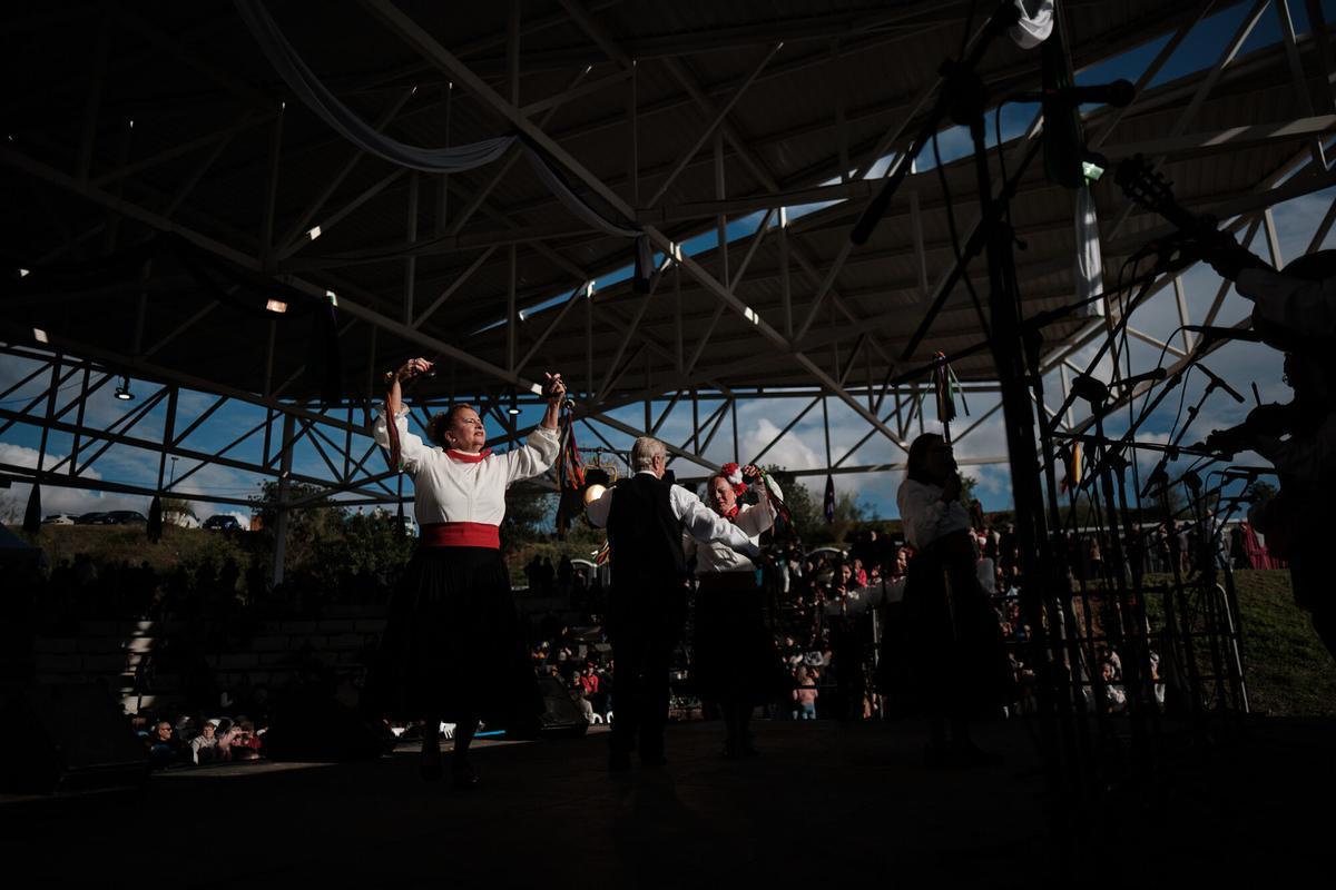 Celebración de la Fiesta Mayor de Verdiales en Puerto de la Torre