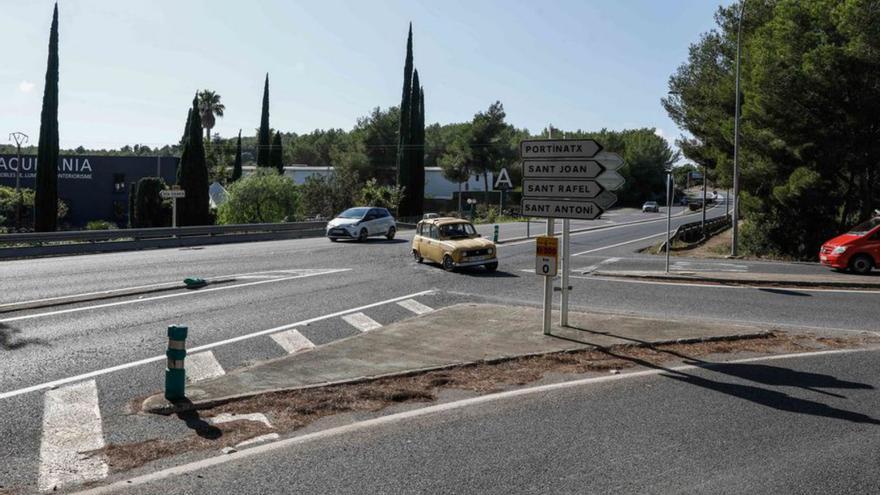 El Consell de Ibiza descarta que la futura rotonda de Los Cazadores, de 80 metros de diámetro, sea elevada