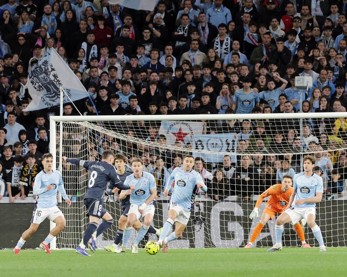 Celta-Real Madrid, en imágenes