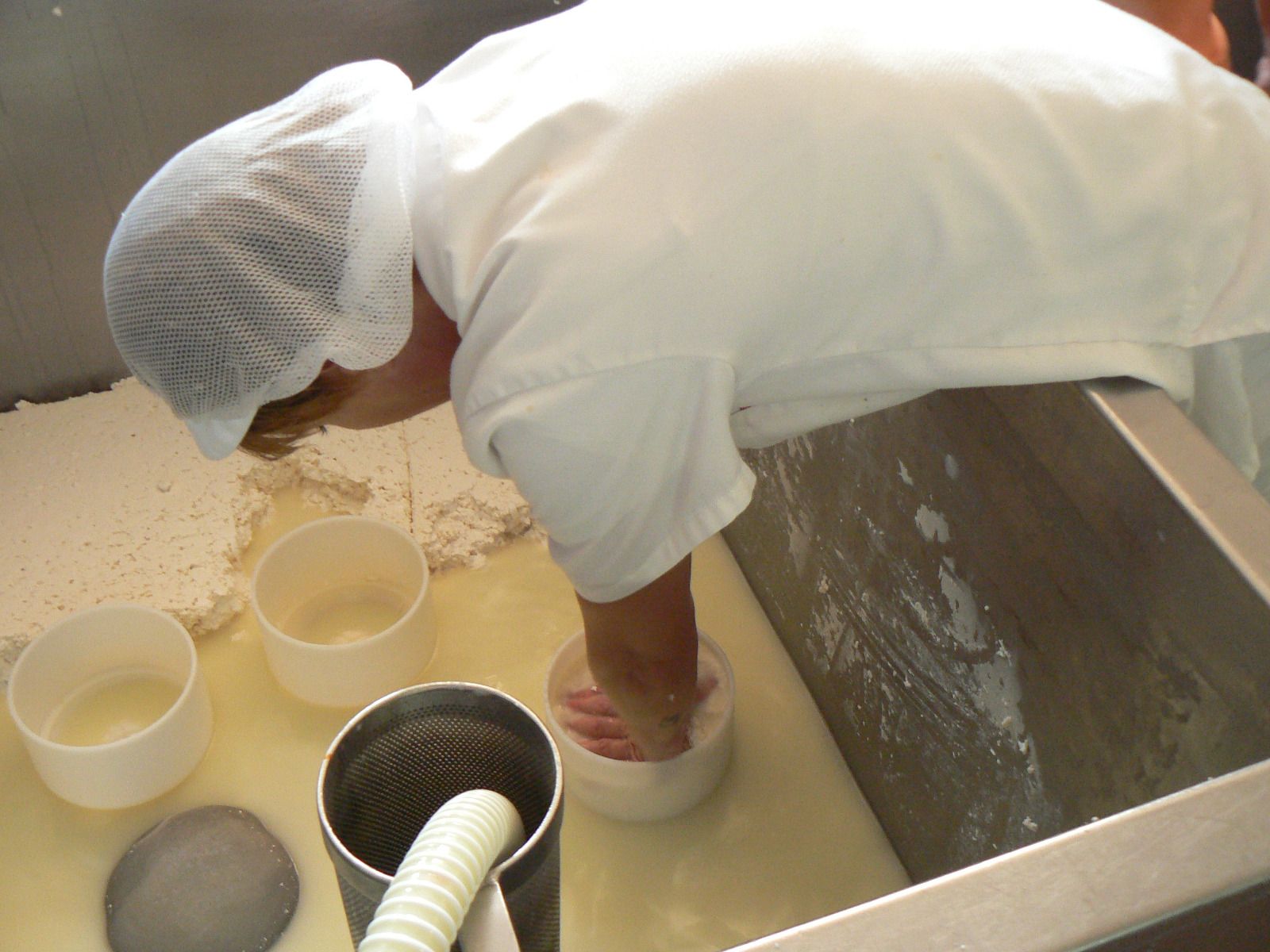 La leche fresca empleada en la planta se recoge a diario de granjas de Sot de Ferrer y la Vall d&#039;Uixó.