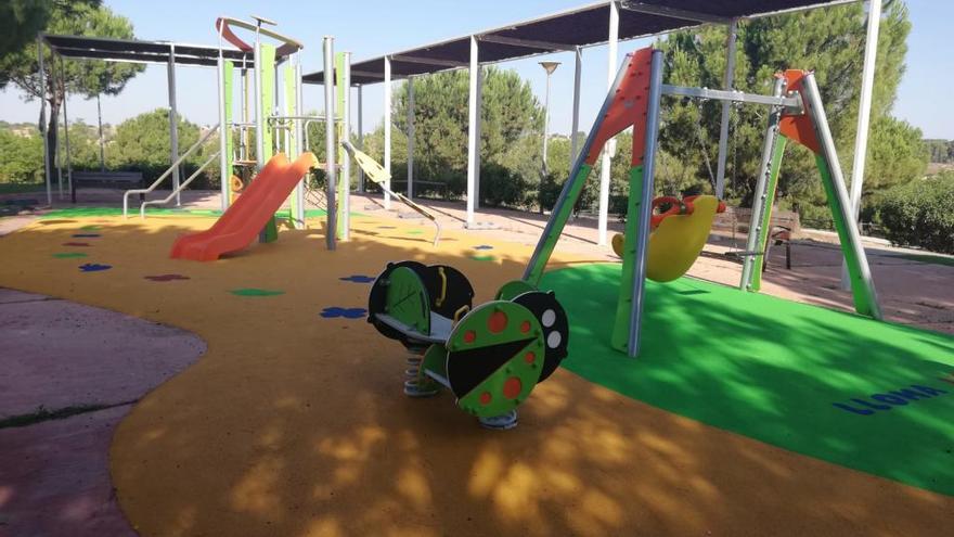 Paterna abre al público los parques infantiles de El Plantío, el Auditori y Lloma Llarga