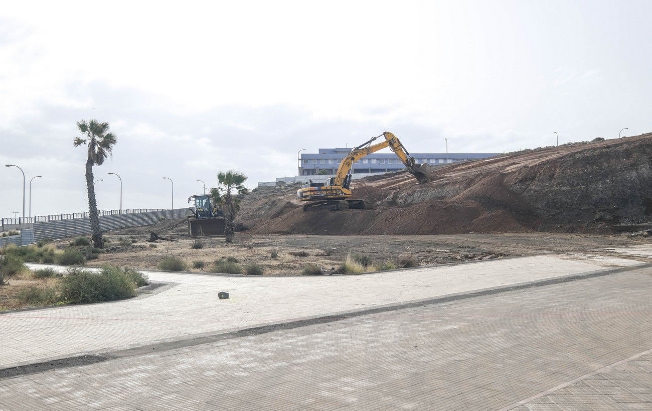 Primera piedra del Edificio de los Servicios Esenciales (ESE) en Gran Canaria