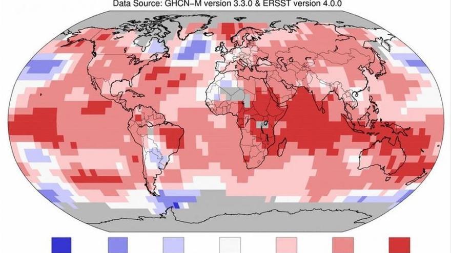 Marzo fue el mes más cálido en la Tierra desde que hay datos