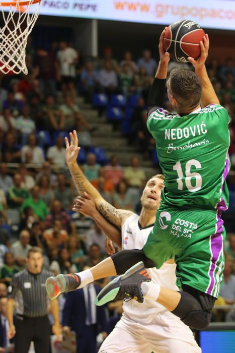 El conjunto verde no da opción a los debutantes y, con una gran anotación, se colocan líderes de la Liga Endesa