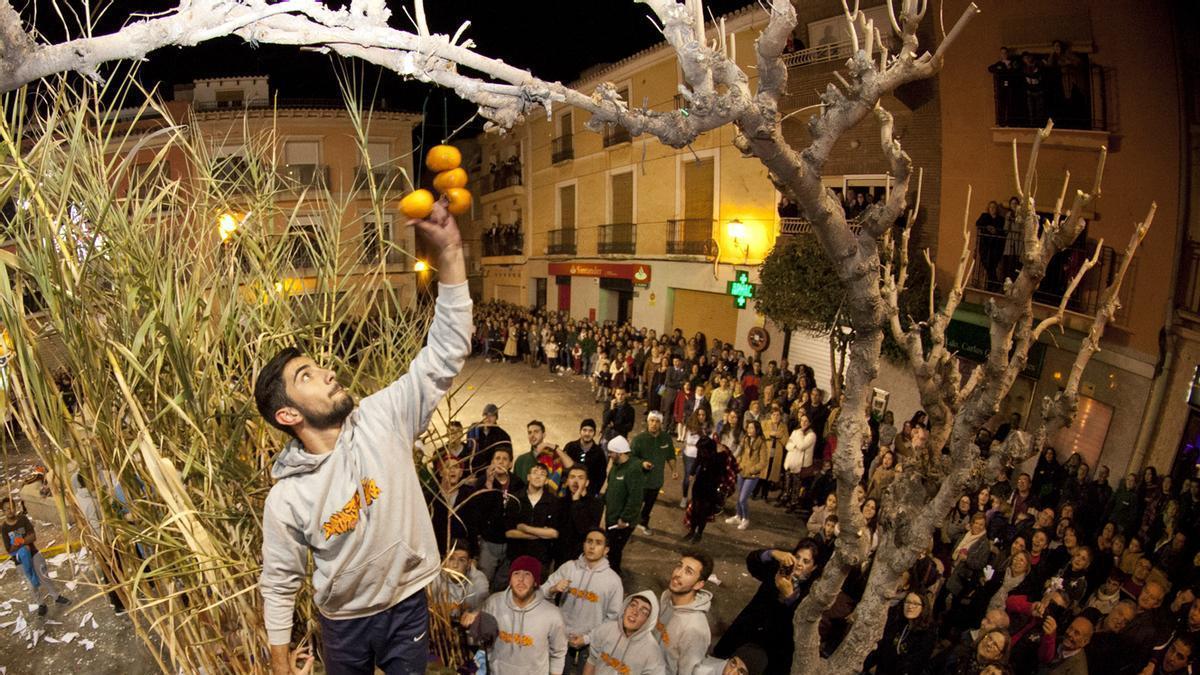 Acto de los naranjeros, en una imagen de archivo