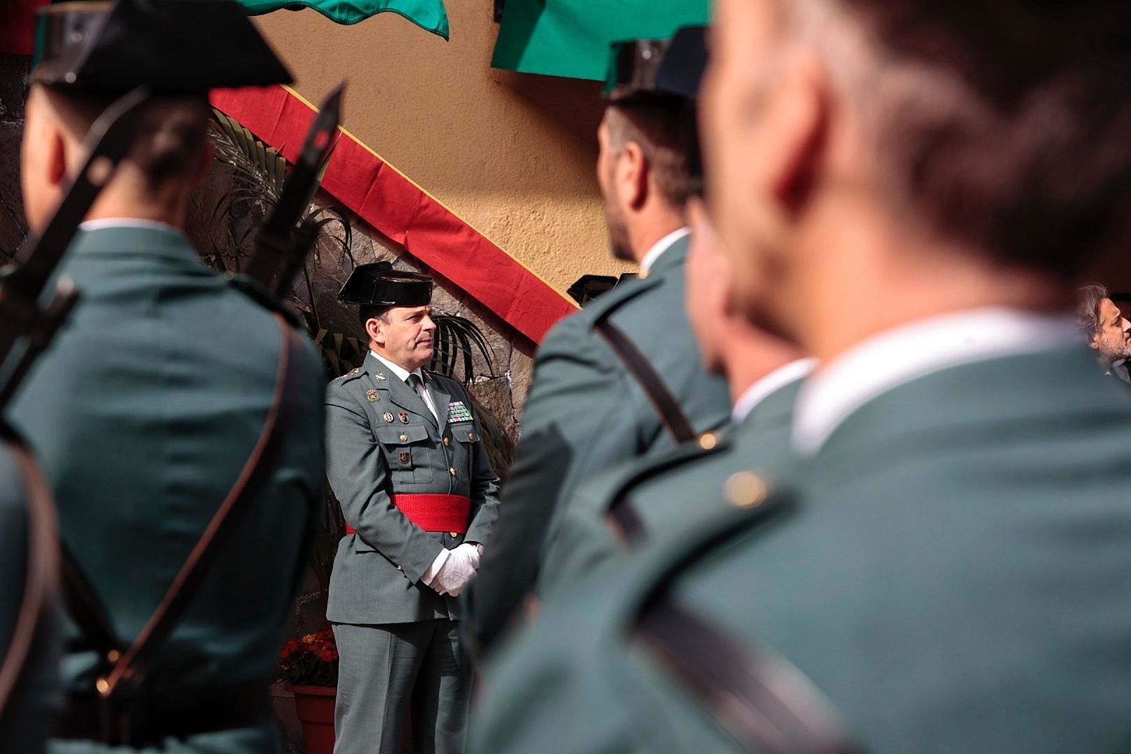 Toma de posesión del nuevo General Jefe de la Guardia Civil para Canarias