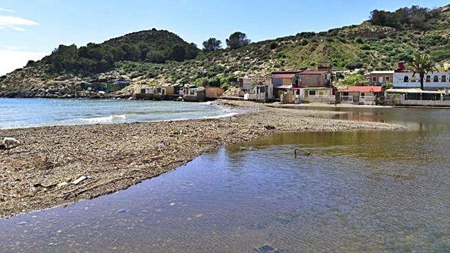 Aguas insalubres y podredumbre se acumulan en la Algameca Chica