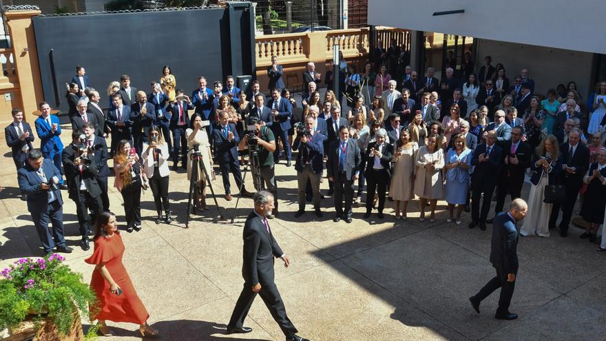 El rey Felipe VI inaugura la nueva embajada de España en Paraguay