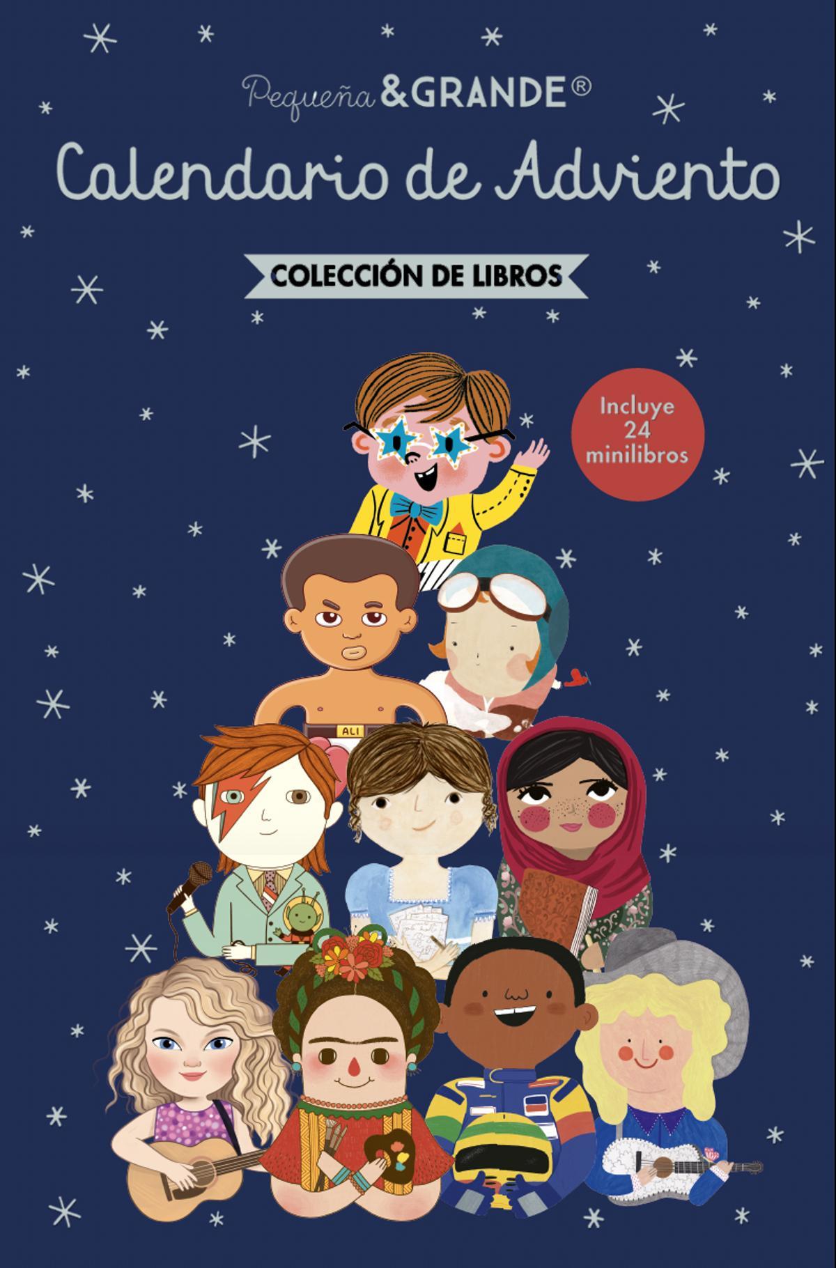 Alba Editorial ha publicat aquesta tardor un calendari d'Advent fet de petits llibres de la col·lecció Pequeña&amp;Grande