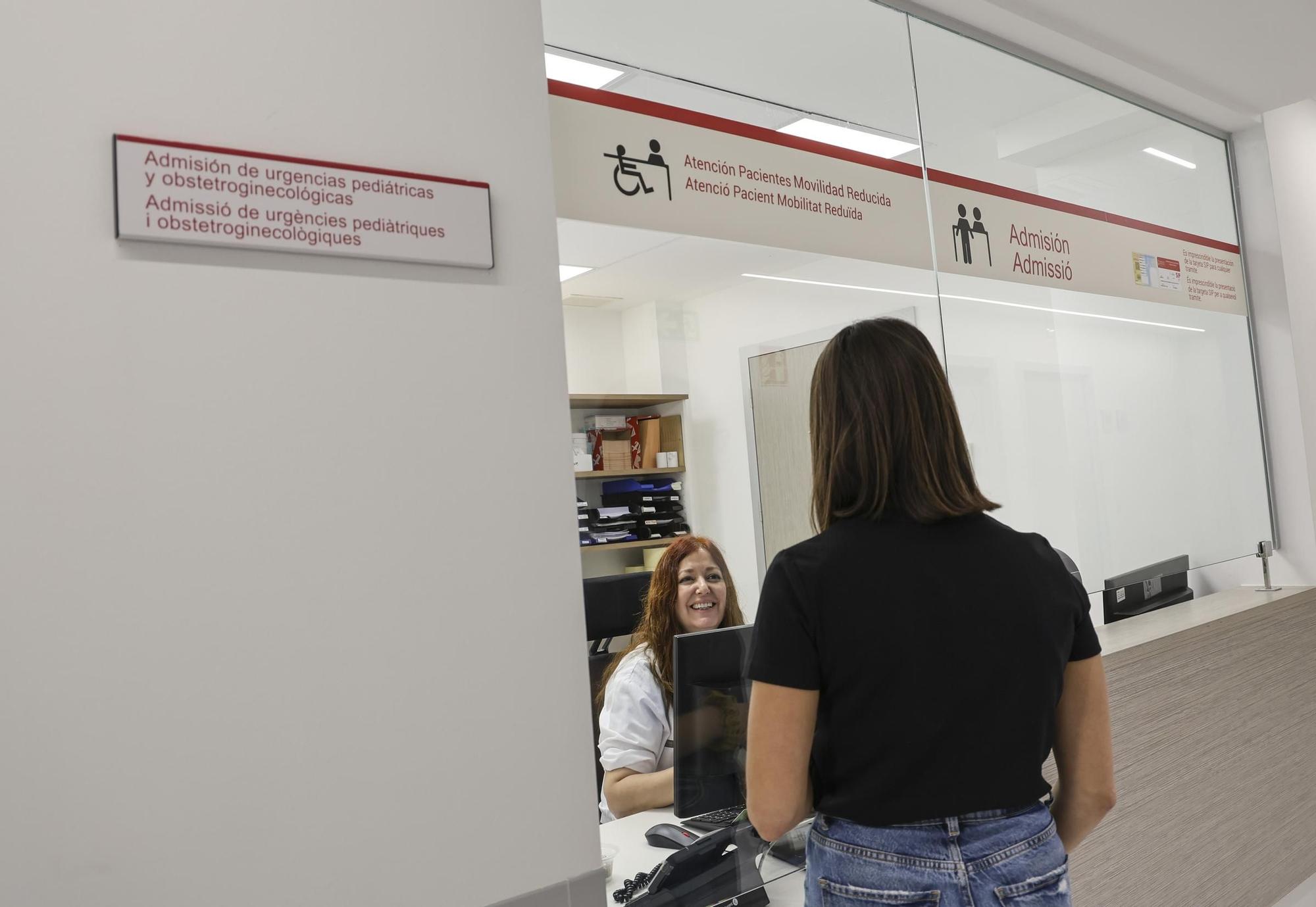 Abren las nuevas Urgencias pediátricas del Hospital de Alicante