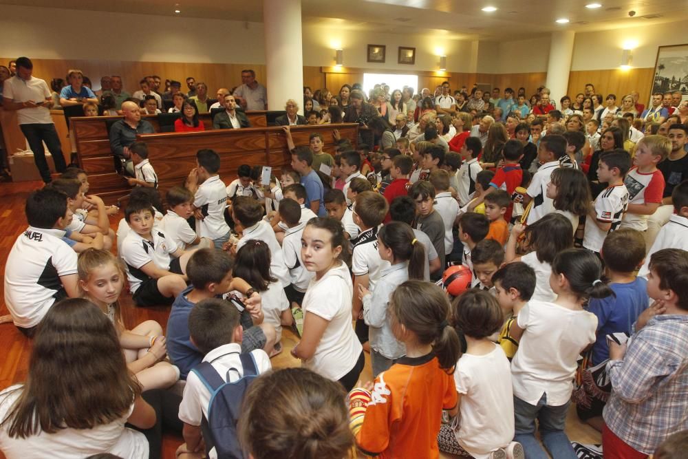 Entrega del Baló d'Or 2015 a Jaume en Almenara