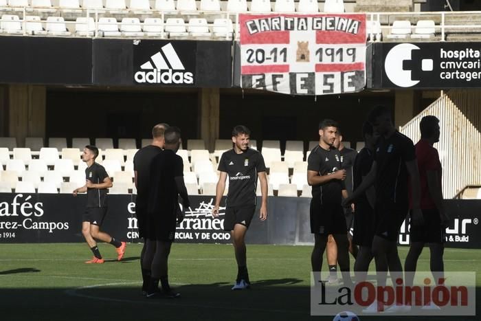 Entreno del FC Cartagena