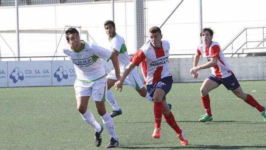 Un lance de un partido del Pabellón Ourense. // Iñaki Osorio