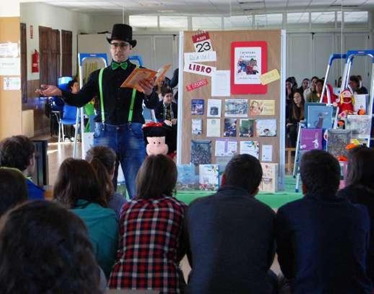 Intervención de uno de los alumnos.