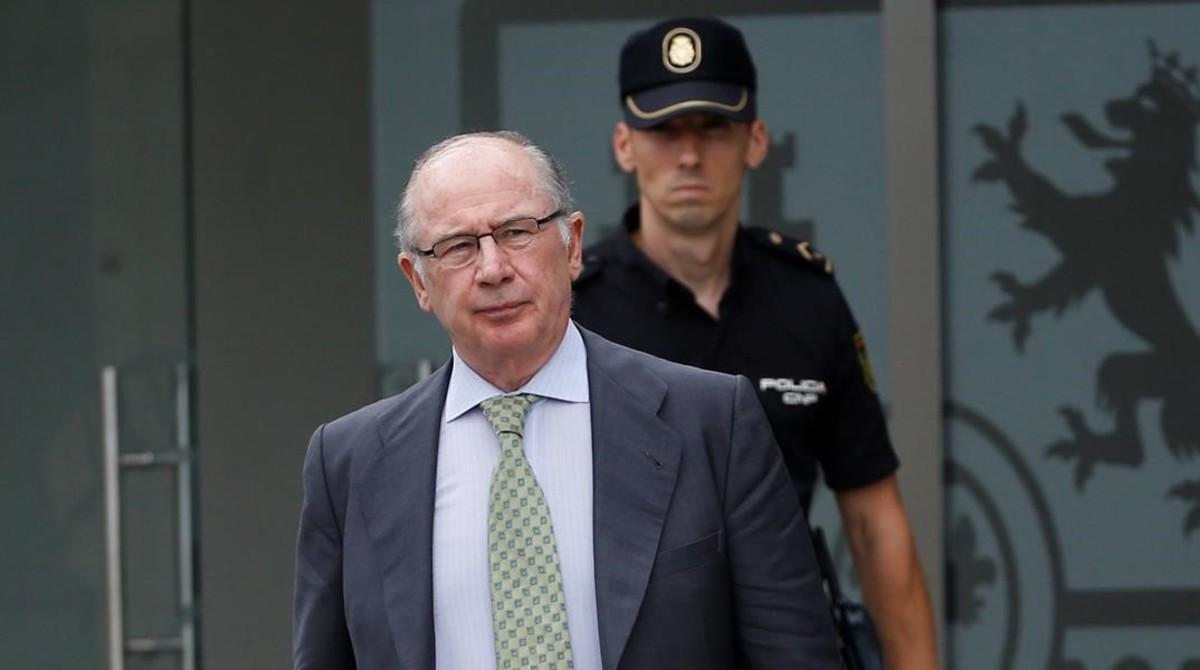  Rato, el pasado junio en Madrid. El Supremo mantiene la condena de cuatro años y medio por las ‘black’.