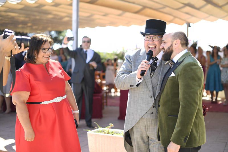 Boda del peluquero Carles Ruiz y Sergi Sellés