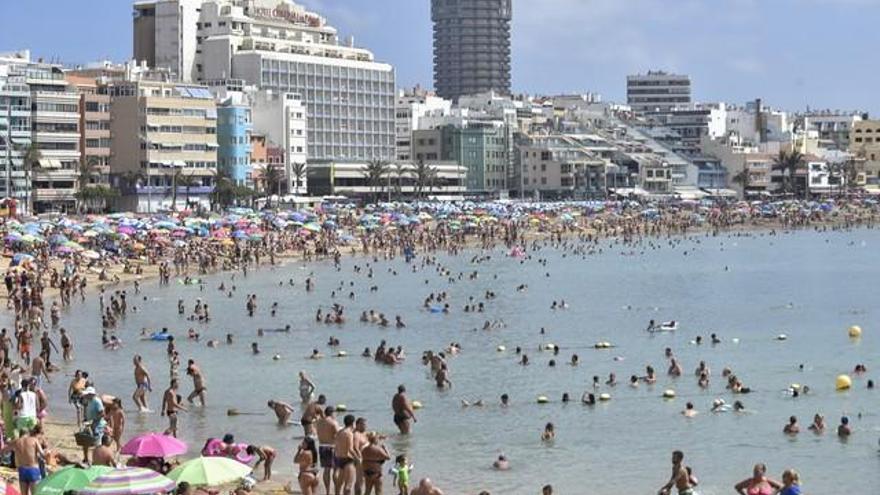 La Playa de Las Canteras.