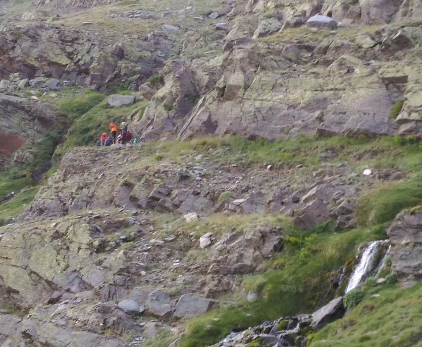 Rescate en Sierra Nevada