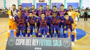 Los azulgranas que disputaron el partido