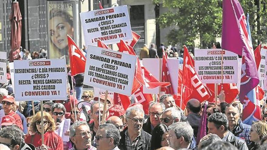 El poder adquisitivo de los salarios aragoneses cae 540 € en dos años