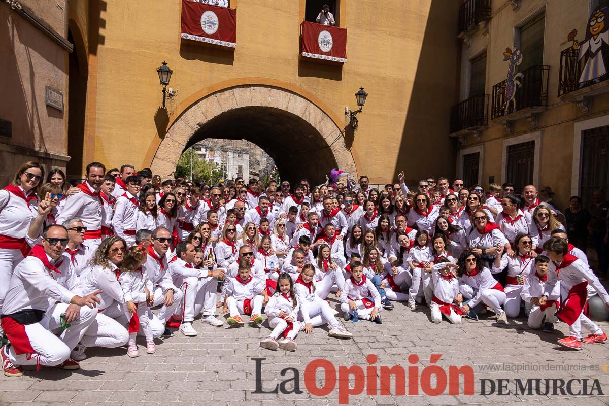 Recorrido Caballos del Vino día dos de mayo en Caravaca