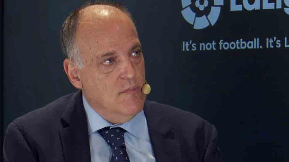 Tebas y los clubes apoyan la candidatura de España al Mundial 2030