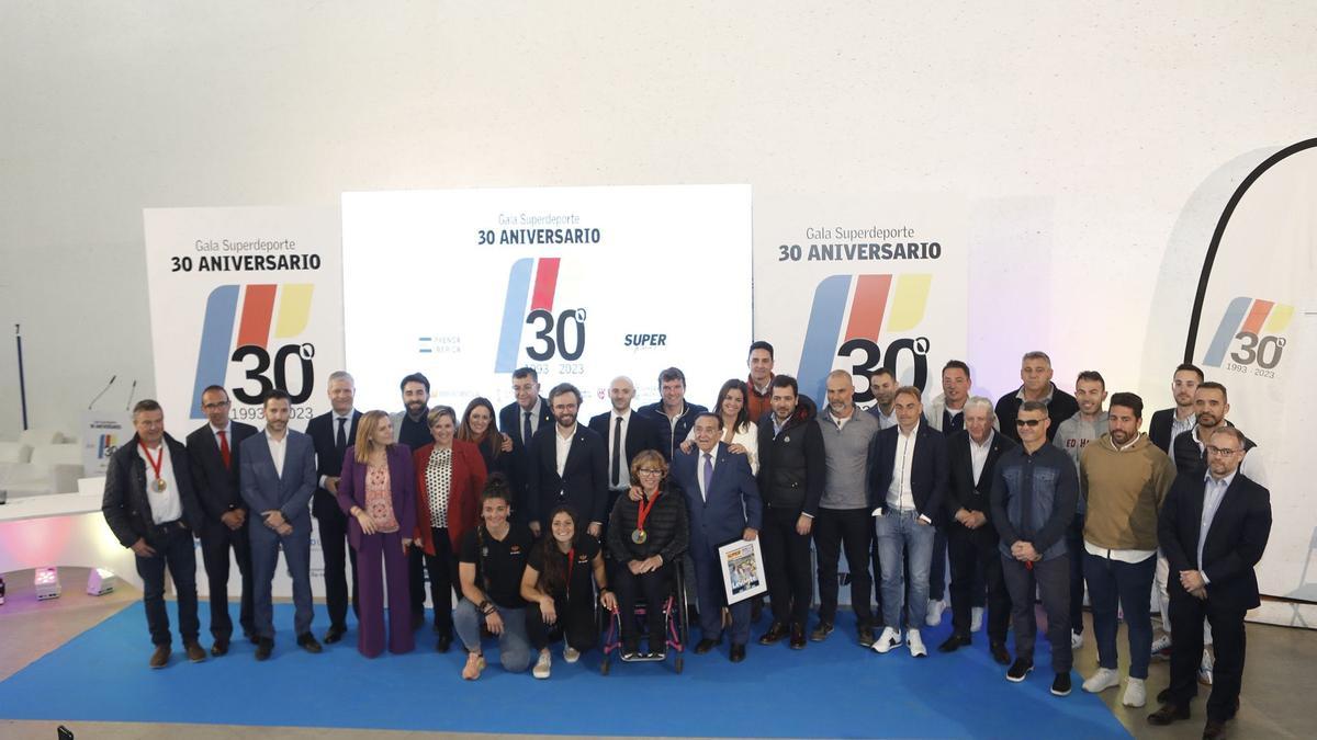 La Gala Superdeporte 30 Aniversario, en imágenes